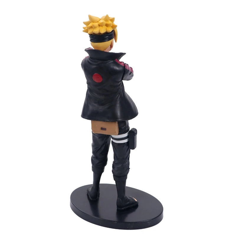 24cm Anime figure NARUTO BORUTO THE MOVIE Figure Uzumaki Boruto Action Figure Standing PVC Collection Model Toy Model Dolls