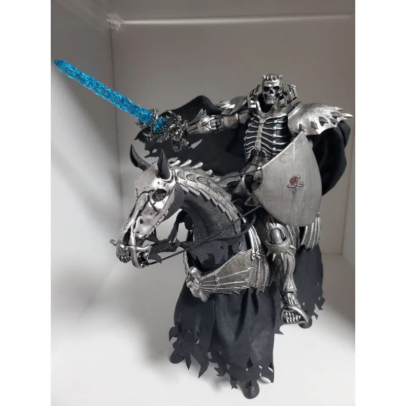 【 in Stock 】 Max Factory Original Figma # 634-DX Sword Wind Legend Skeleton Knight DX Version Game Mobile Doll Model Toy