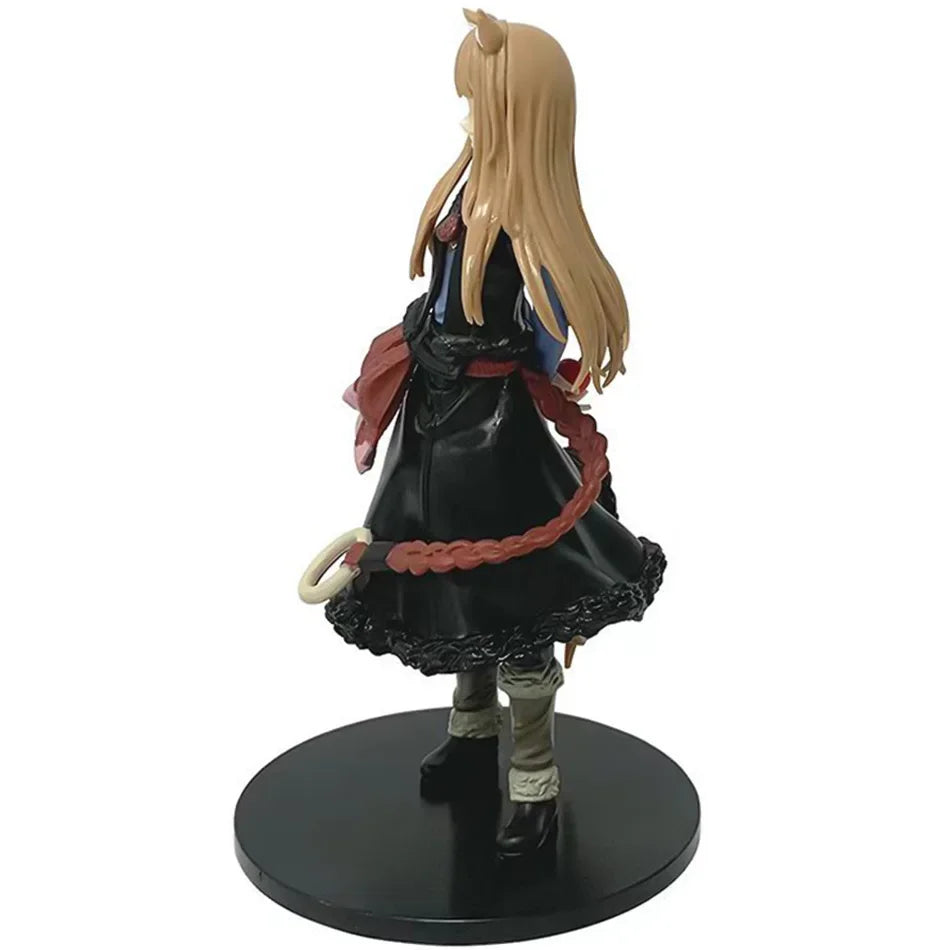 17 см Аниме Вълк и Подправка Герой PVC Ръчно изработена екшън кукла Модел Декорация за Десктоп Аниме Сладка Периферия Рожден Ден Коледен Подарък