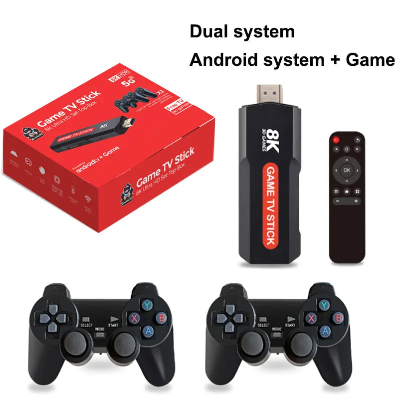 Q9 Retro Console 8K  10000+ Gaming Video Game Console Dual Wireless Controller Retro Classical Game For Children Gifts