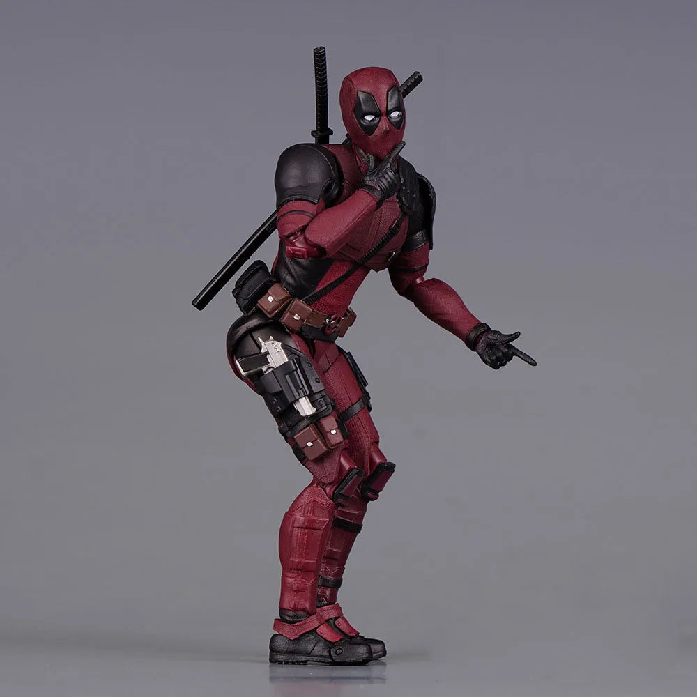 SHF X-Men Deadpool 2 Articulated Joints Moveable Action Figure Toys PVC Doll Collection Model Gift