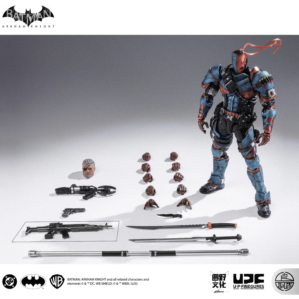 In Stock Lpzz Dc002 Deathstroke Arkham Knight Batman Action Figure Collectible Toy Gift