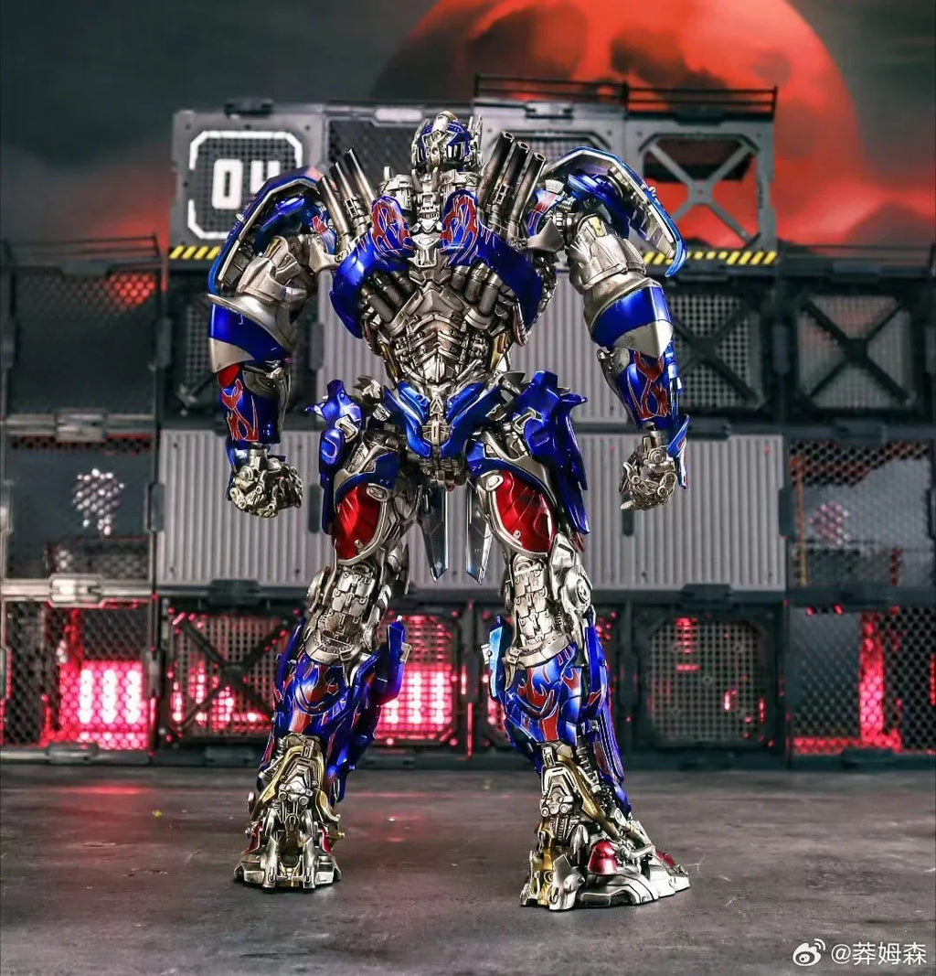 Adults Fun in Stock Transformation MF-004 MF004 2.0 Knight OP Prime DLX Alloy Action Figures Toy Gift Collection