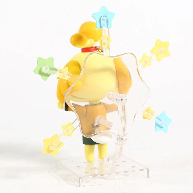 Animals New Horizons 386 Shizue Action Figure Toy PVC Q Version Collection Model Gift for Children