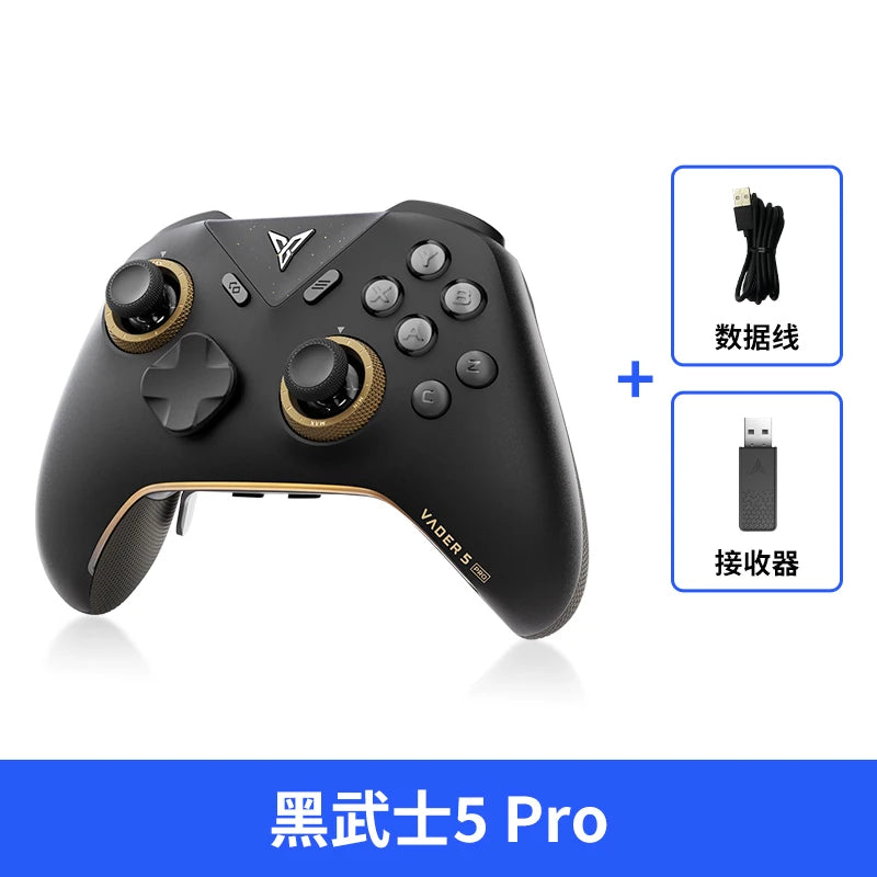 New Vader 5 Pro Game Controller Wireless Bluetooth Original Competitive Elite Gamepad for PC/NS2/Mobile/Steam in Stock customize