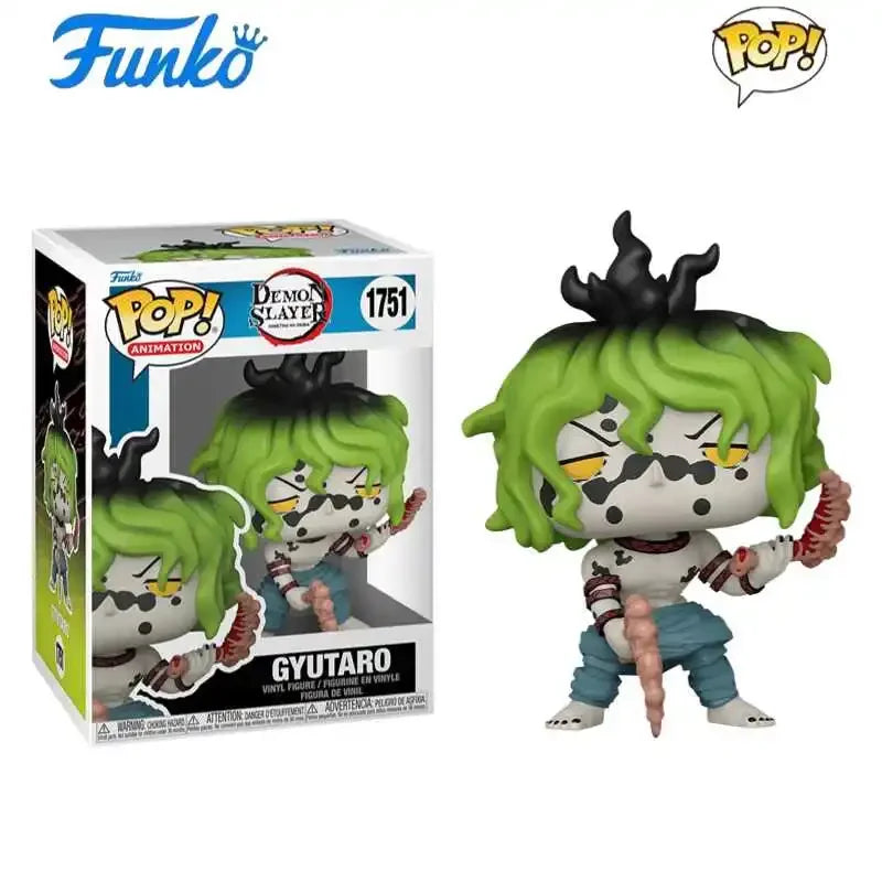 Funko POP Original Demon Slayer Anime Figure Kamado Nezuko Kamado Tanjirou Uzui Tengen Action Figure Toys for Boys Girls Gift