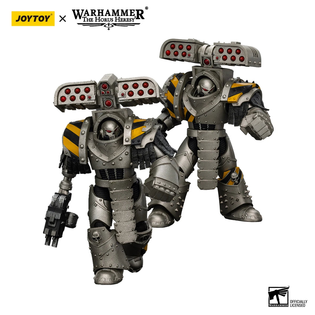 JOYTOY Warhammer 40k 1/18 Action Figure lron Warriors MKlll Tactical Tyrant Siege Terminator Anime Figures Toys Model