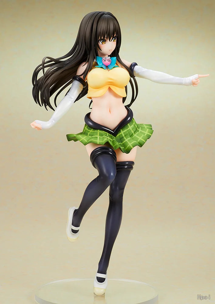 【Pre Sale】Original QuesQ To Love-Ru Darkness Kotegawa Yui Special School Uniform Edition 1/7 Ornament Anime Figure Collection