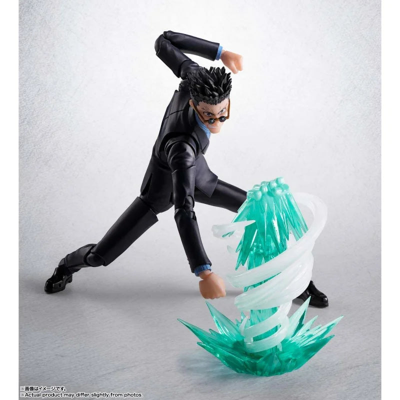 15cm Original Bandai S.H.Figuarts HUNTERxHUNTER Kurapika Leorio Action Figure 1/12 Collectible Anime Movable Doll Ornament Gift