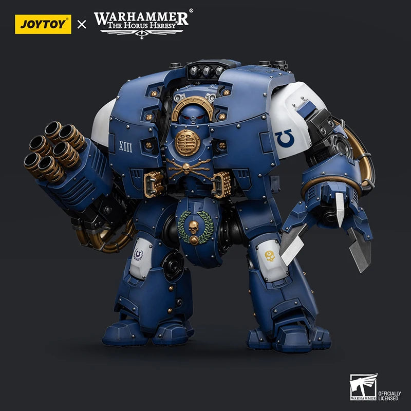 In Stock JOYTOY Dark Source Warhammer Horus Heresy Ultramarines Leviathan Dreadnought 1/18 Scale Articulated Action Figure