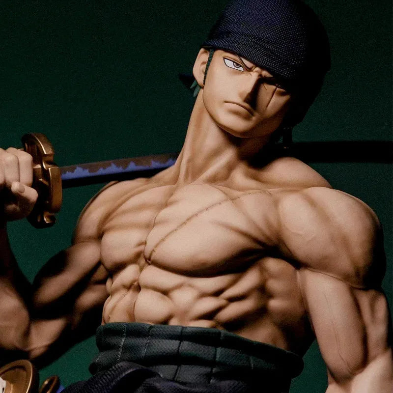 ONE PIECE Аниме Фигурка Модел GK Roronoa Zoro Екшън Фигурки 70CM PVC Статуя Колекция Играчка