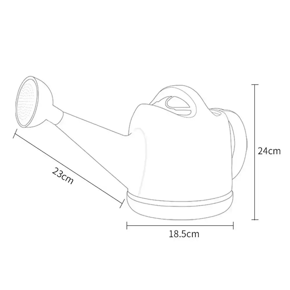 1Pcs 4L Watering Can With Long Spout With Handle Watering Pot Detachable Spray Head Home Garden Tool