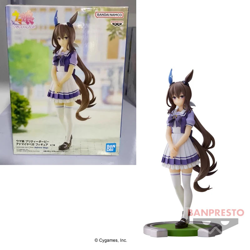 Fast Shipping Bandai Anime Pretty Derby BANPRESTO Special Week Rice Shower Silence Suzuka Tokai Teio Original Model Toys Figure