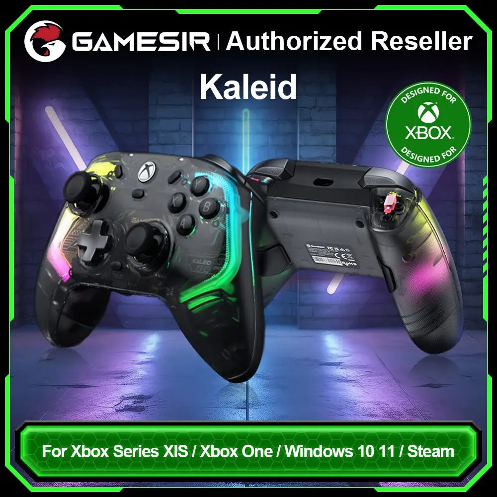 Game sir Kaleid Mando Control de Xbox Seríes X S One Controller Wired Gamepad For PC Gamer Controles Hall Effect Joysticks