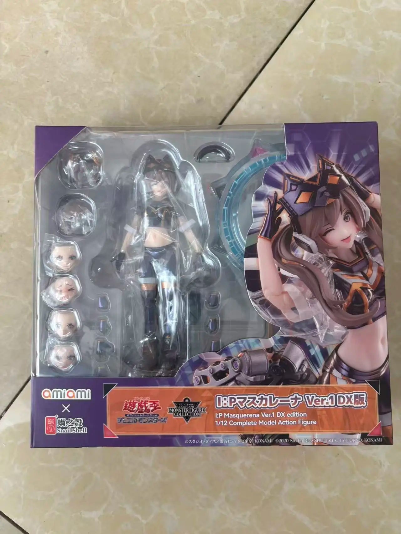 In Stock Original Snail Shell AmiAmi "Yu-Gi-Oh" Cardcaptor Lena DX Version 1/12 Anime Action Figure Model Toys GIfts Collection