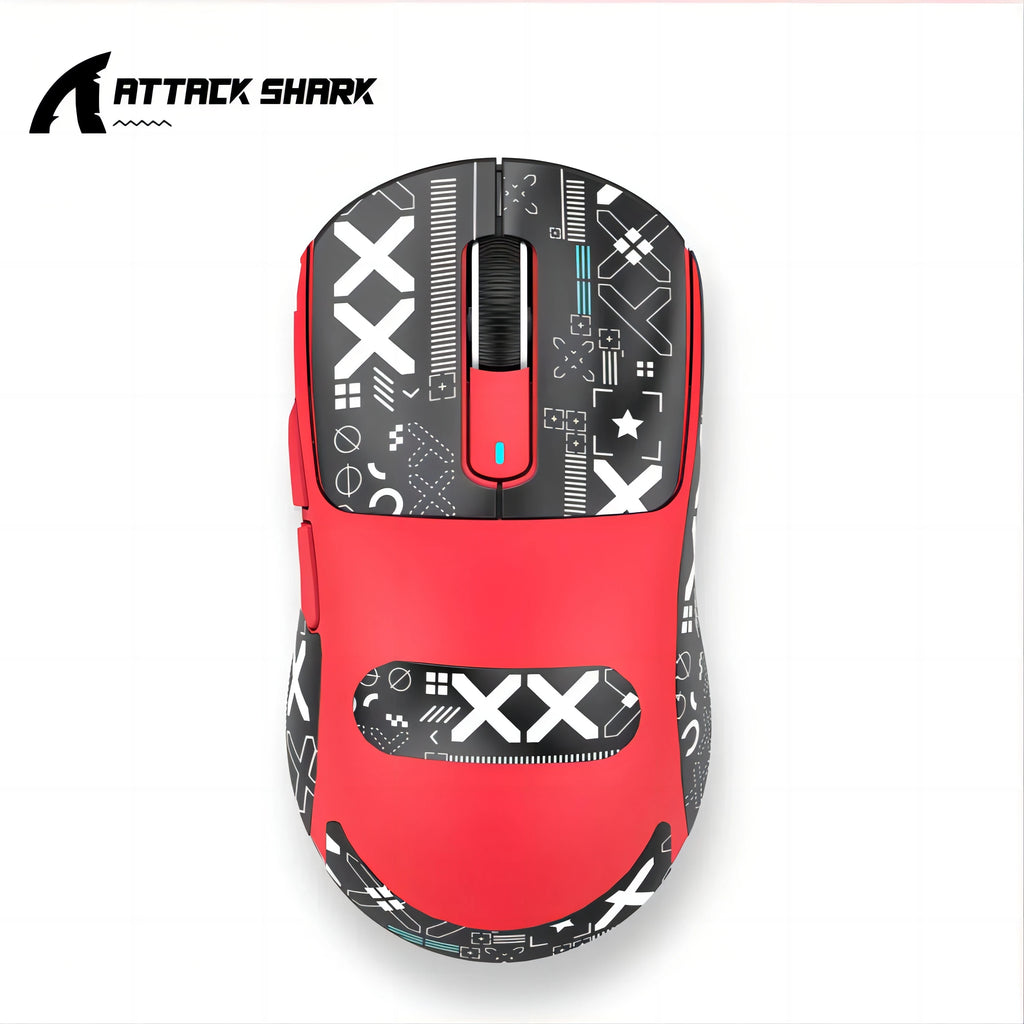 Atack Shark X3 PAW3395 Mouse Lightweight Wireless Gaming Mouse,Tri-Mode  Mouse,26K DPI PAW3395,PC/Laptop/Win/Mac