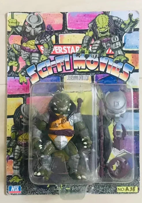 NIX X TURBOPORK Original First Edition Ninja Turtles Halloween Limited Edition Zombie Turtles Michelangelo Exclusive Model Toy