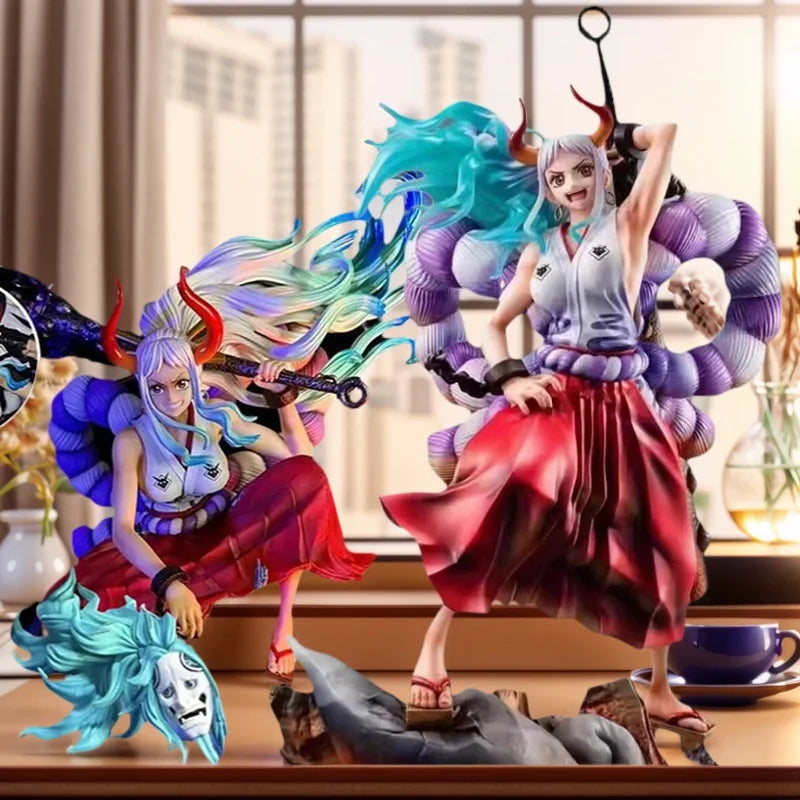 Anime One Piece Modell Wano Land Yamato Figur GK Kaidou Tochter Yamato Actionfiguren Warring PVC Sammlung Spielzeug Geschenk