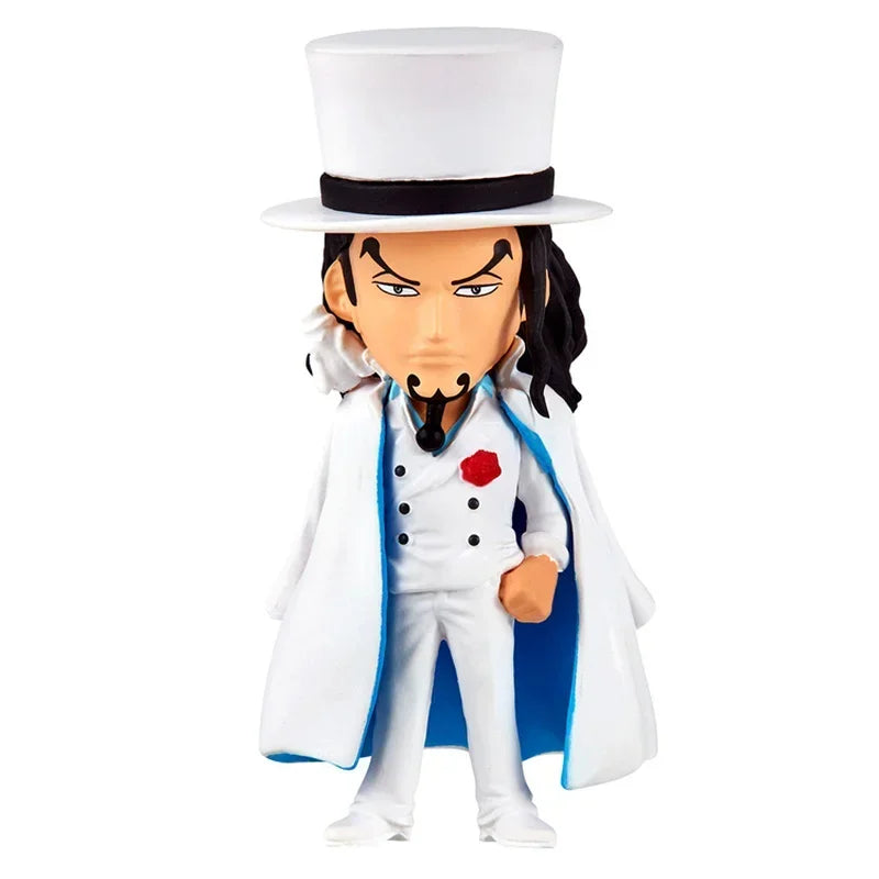 Bandai Original Gashapon One Piece Onepi No Mi 09 Nico Robin Rob Lucci Bon Clay Anime Action Figures Toys Gifts