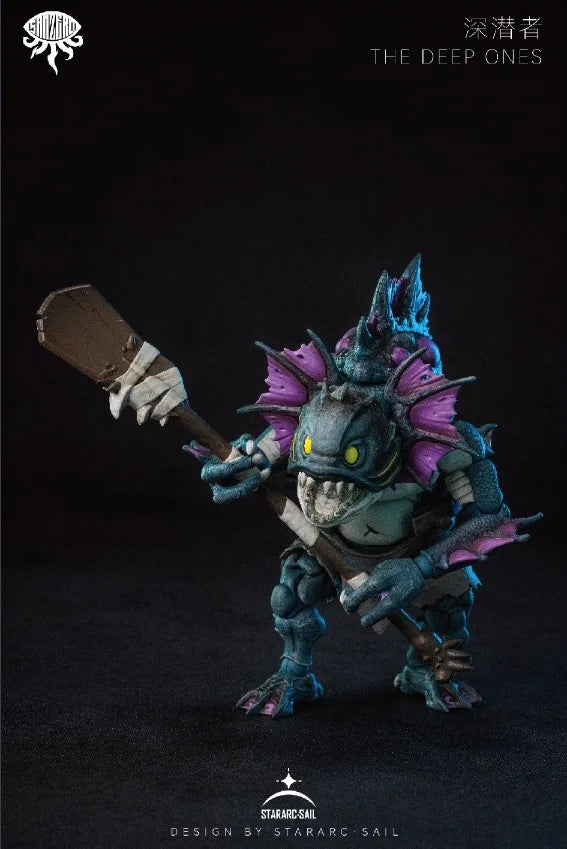 【MT】Original STARARC-TOYS SANZERO The Deep Ones Purple Model 1/12 Action Figure Model Collection