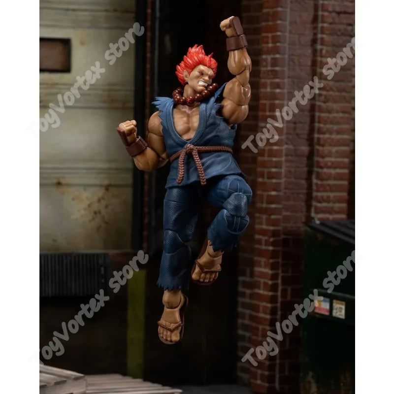 NEW JADA Toys Street Fighter 2 Akuma Gouki Anime Action Figure Statue Street Fighter Model Toy Collection Model Doll Toy Gifts