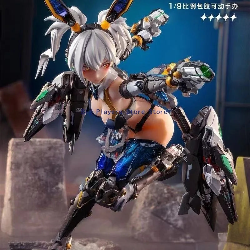 In Stock Big Man Master 1/9 Nuclear Gold Reconstruction Thunder Task Force Vodka Mirror Movable Glue Machine Girl