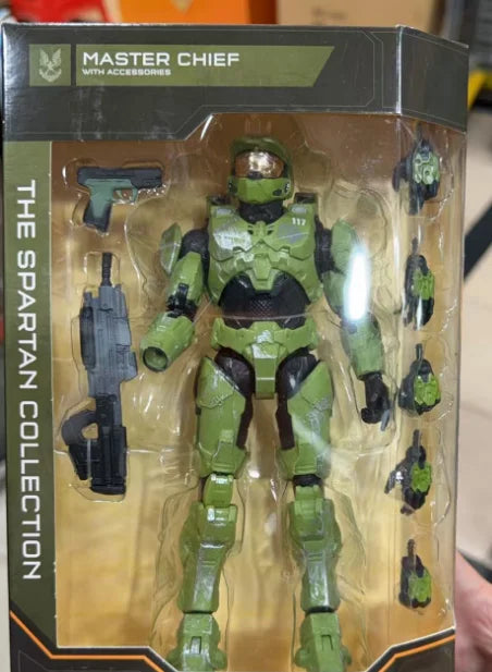 Master Solider Chief  PVC Action Figure Collectible Model Toy Cheap Sale