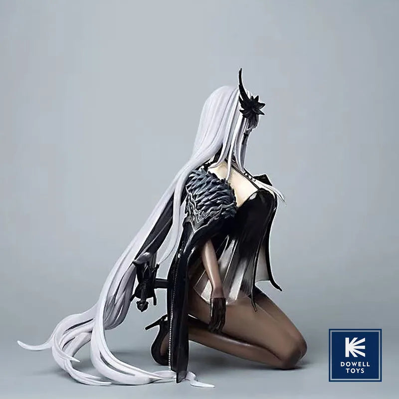 27cm Lachesis Misty Anime Figure Kneeling Beauty Girl Statue Computer Desktop Ornament Doll Collectible Toy Festival Gift