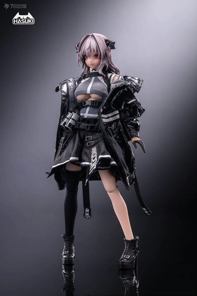 In Stock Hasuki PA.009-SP Succubus Nun FRIEDE Model Toys Collectible 1/12 SCALE FIGURE POCKET ART Beautiful Girl Model Toys