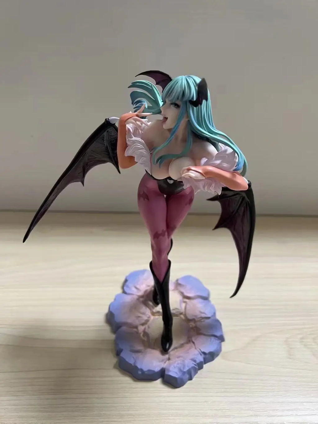 Anime Demon Warrior Vampireed Hunter Morrigan Aensland Action Figure Toys Darkstalkers Bishoujo Collection Halloween Model Doll