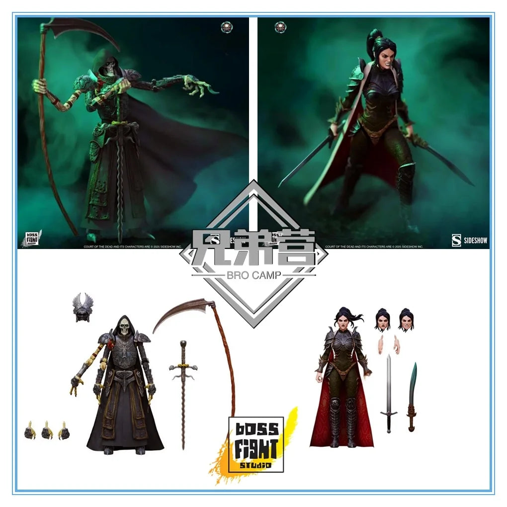 BFS  Blow 6 Inch 2 Death Court 2 Wave General Soul Thief Dual Sword Fem Warrior Posable Action Figure Collectible Toy