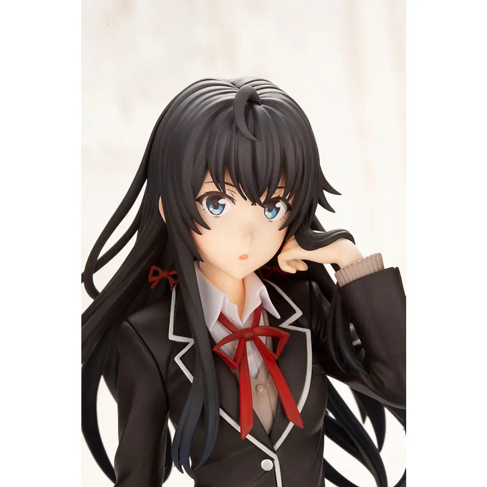 20CM Anime Yahari Ore no Seishun Love Comedy Figure Yukinoshita Yukino Standing School Uniform Anime Model Toy Gift Collection
