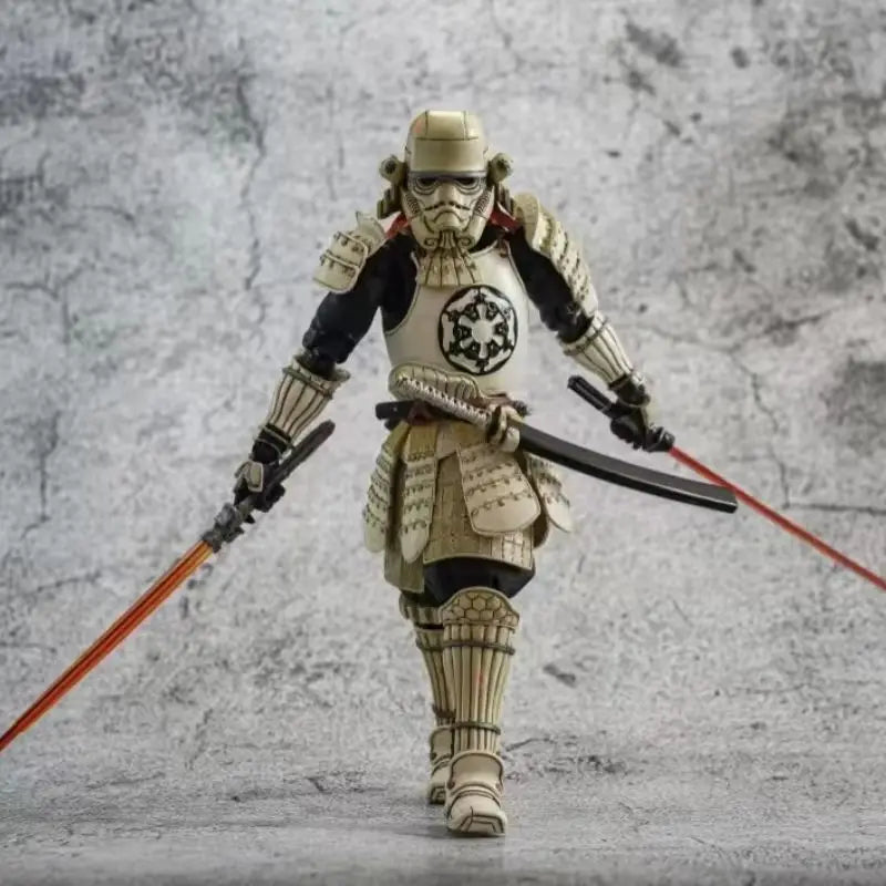 16cm Anime Figure Samurai Taisho Death Armor Darth Vader Maul Boba Fett Akazonae Royal Guard Taikoyaku Stormtrooper Action Figur