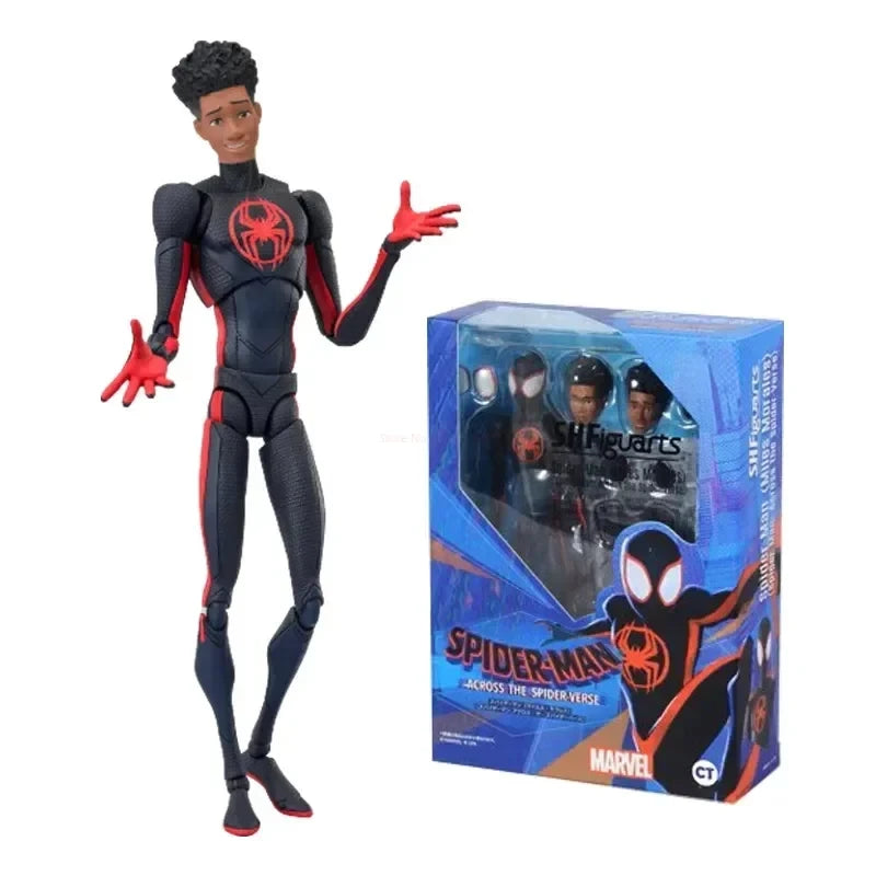 CT KO Mafex 186 Scarlet Spider Man Action Figures Mafex 190 Spider Man Movable Statues Model Doll Collectible Ornaments Gift