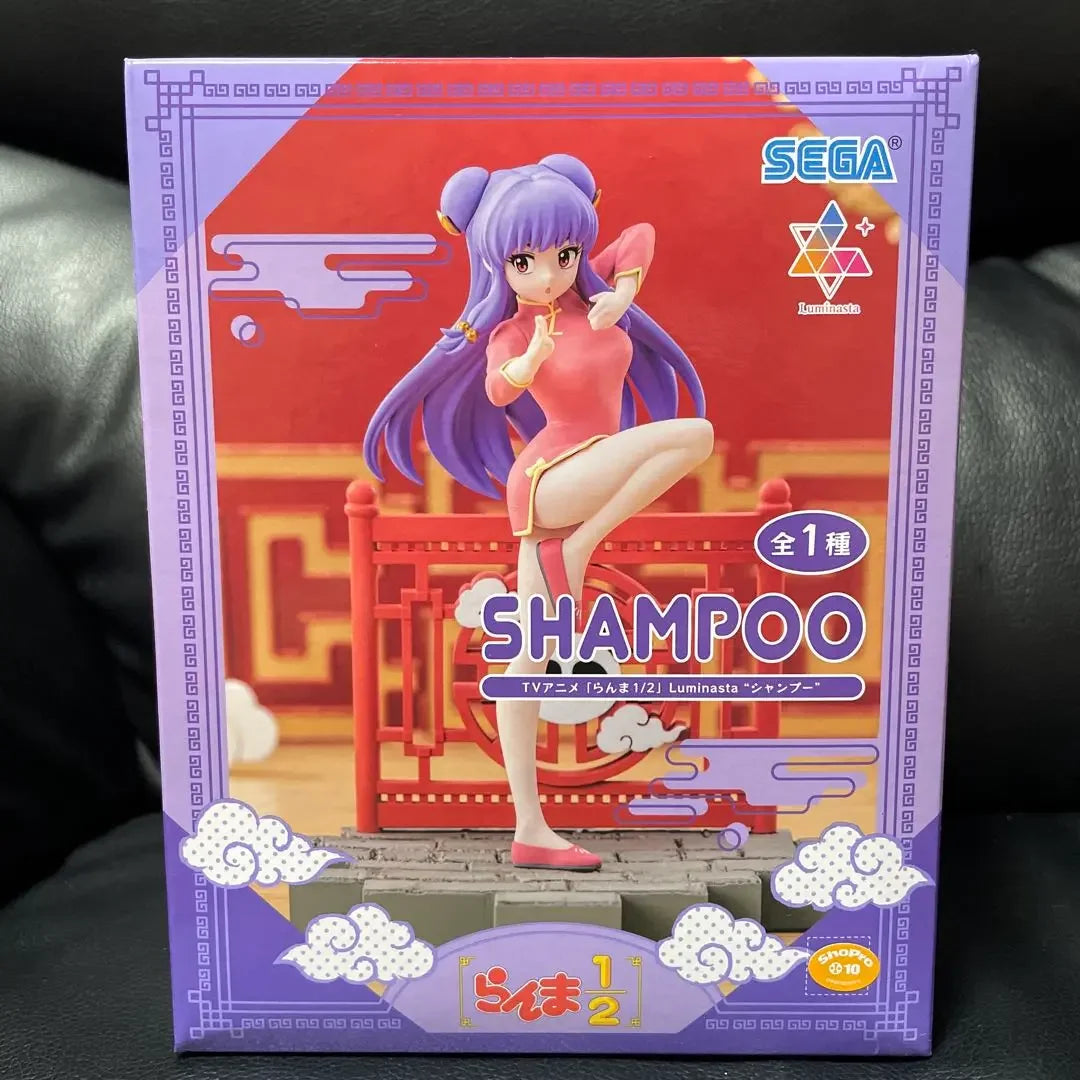 Original SEGA Ranma 1/2 Luminasta Shampoo Tendou Akane Saotome Ranma 19Cm Kawaii Puppe Action Figure PVC Modell Sammlerspielzeug