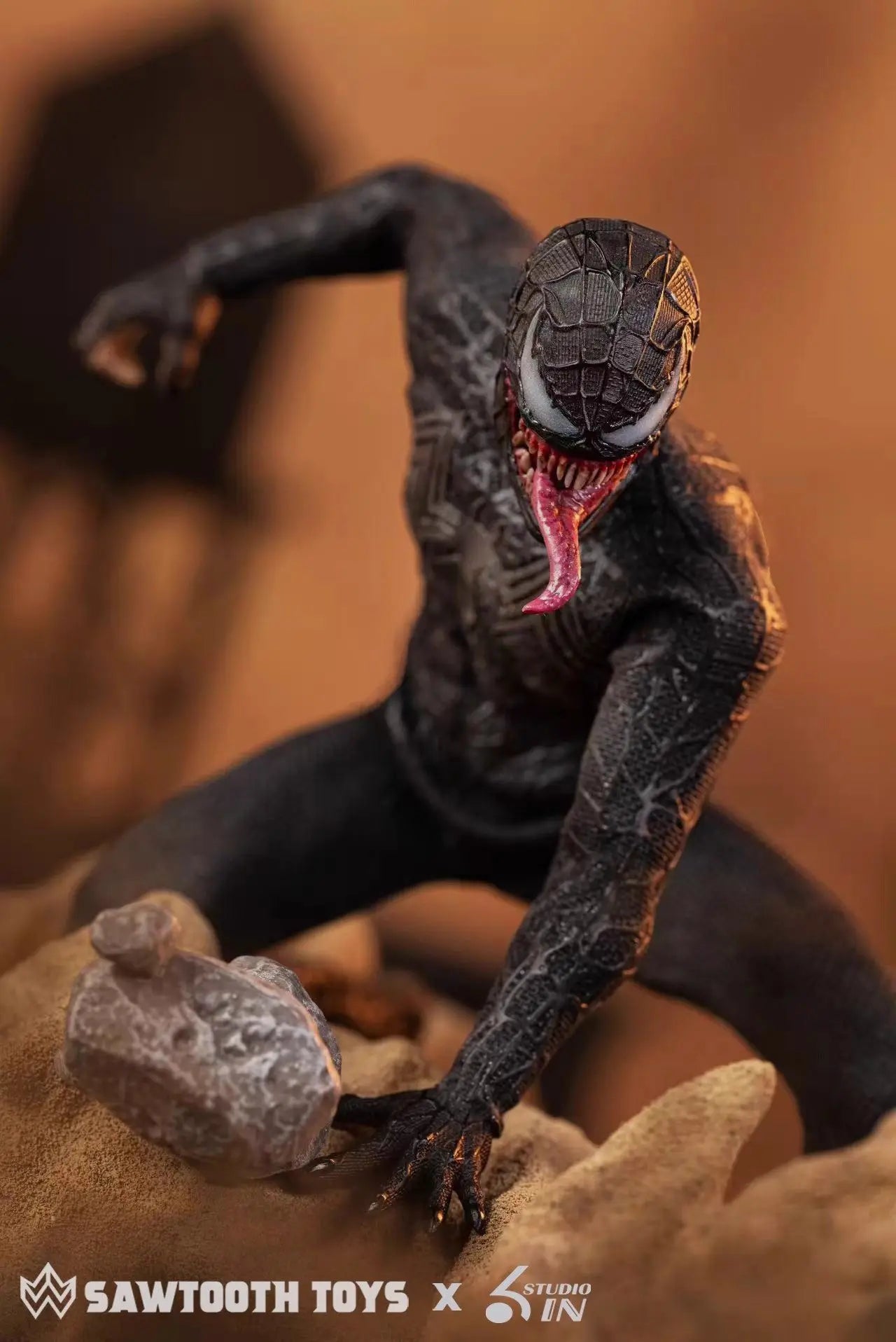 In Stock Original SAWTOOTH TOYS X 6in Studio STM-20251 Venom 1/12 Full Set Action Figure Model Toys