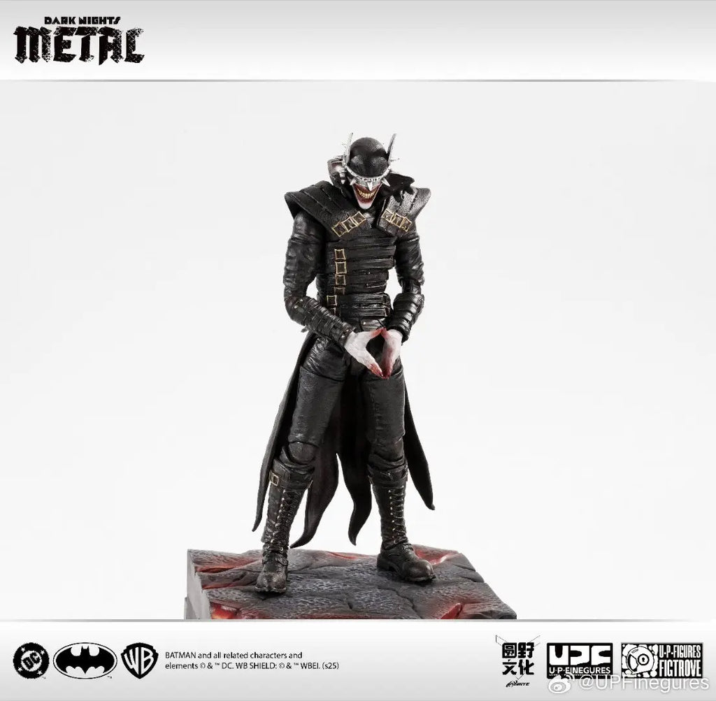 In Stock 24 Hours Delivery Brand New LPZZ U-P-Fineguures The Batman Who Laughs in The Dark: Metal DC Figure 1/12 Toy Gift