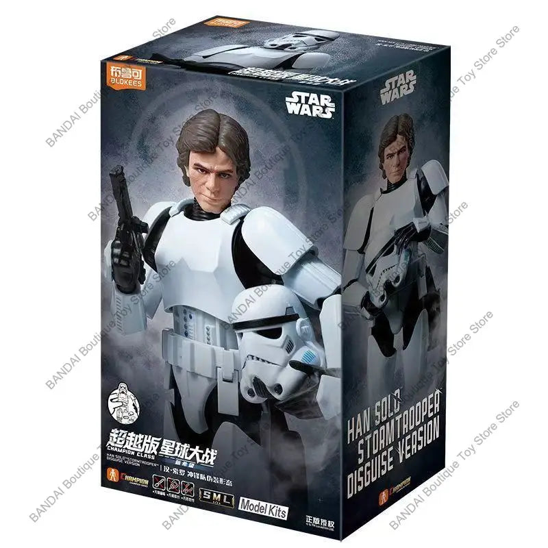Original Blokees Star Wars - CHAMPION CLASS - The Mandalorian Din Djarin and Grogu Bo-Katan Kryze Assembleable Action Figures