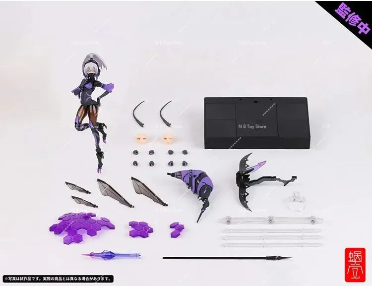 In Stock Argimae-Scale Concha Action Figure for Girl, Bee-04R, Three-sheet Machine, Collectible Gifts Model