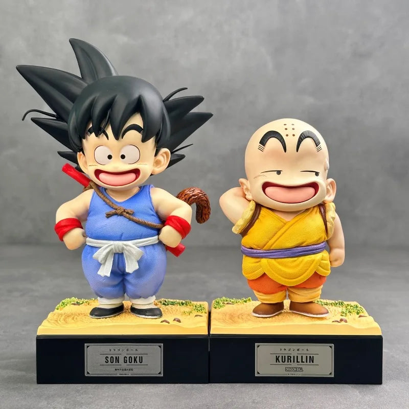 JT Statue Anime Dragon Ball Series Super Saiyan Goku Klin Trunks Figures Pvc Statue Collection Model Room Decoration Gift Toy