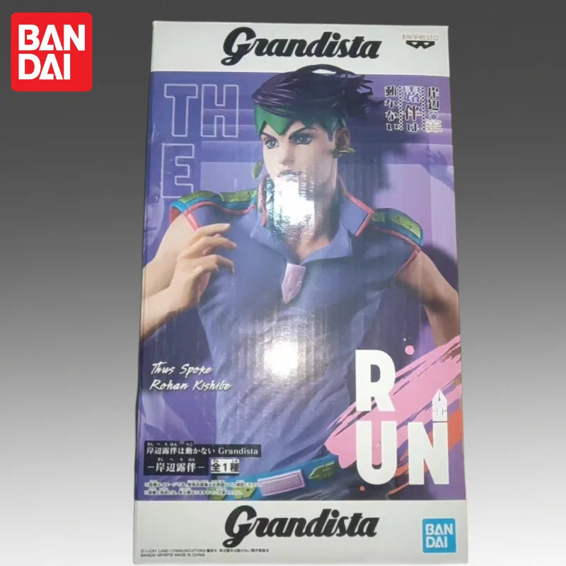In Stock Bandai Original Banpresto Jojo S Bizarre Adventure Rohan Kishibe Action Figure Model Doll Brand New Boxed Garage