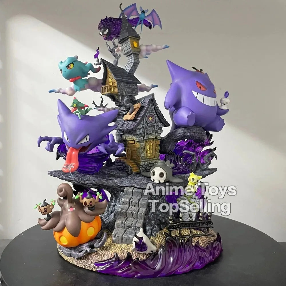 30cm/11.81in Anime Pokemon Figure Gengar Action Figures Pvc Collection Model Toys for Gifts