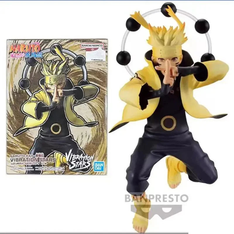 Original Bandai Optical Factory Figures Naruto Shippuden Six Paths  Namikaze Minato Uchiha Sasuke Suzuo character model Toy