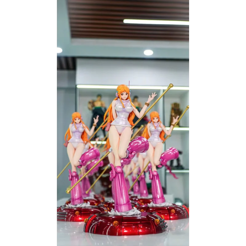 JT Studio 33CM Nami Figure ONE PIECE Nami Anime Figures Egghead Island PVC Statue Collection Model Toys Room Decoration Gifts