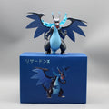 10cm Mega Charizard X Popular Anime Figure Model Gk Statue Boys Collection Desktop Decoration Ornament Doll Toys Gifts