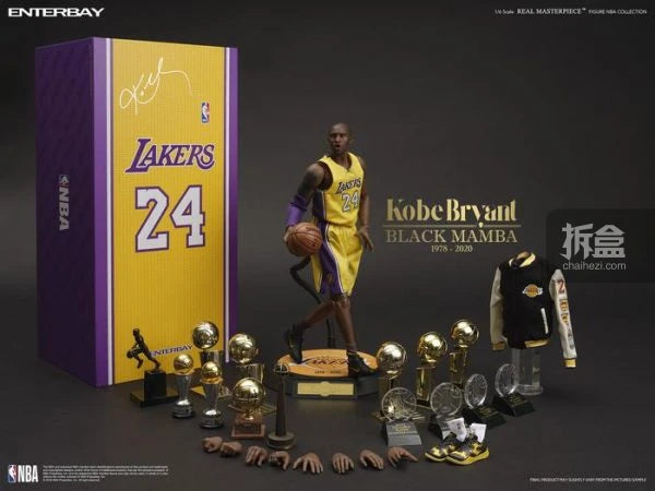 ENTERBAY Original 1\6 Basketball Star Mobile Doll Series Junji Ito Dennis Rodman\KOBE Action Figure Model Toys Movable Model