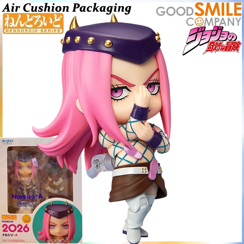GSC Genuine Nendoroid Series JoJo's Bizarre Adventure: Golden Wind‌ Jolyne Cujoh Jotaro Kujo Foo Action Figures Model Toys Gifts