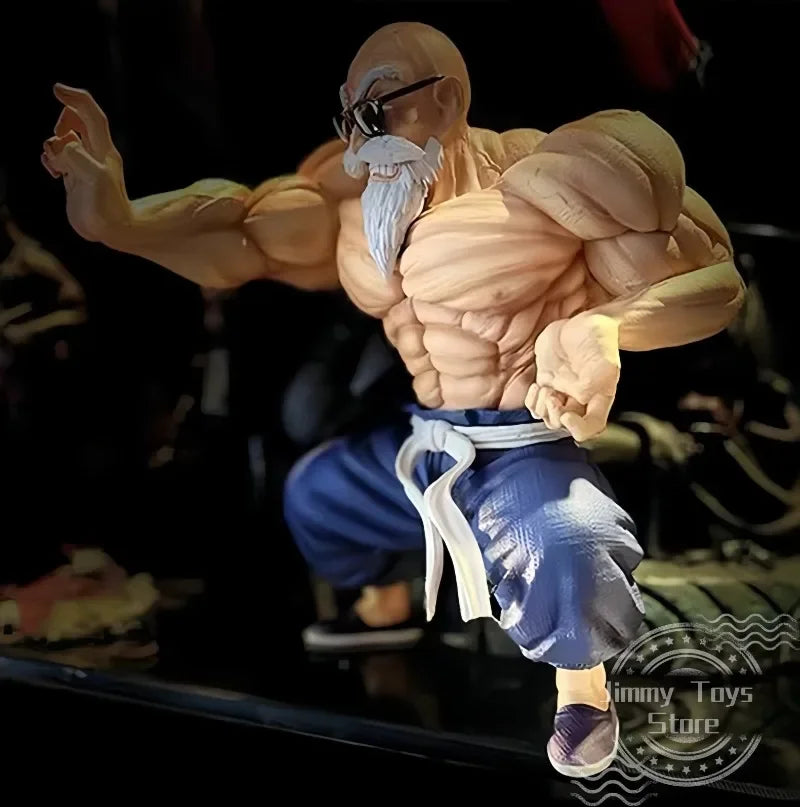 Anime Dragon Ball figure GK Muscle Master Roshi Goku Kame Sennin Figurine PVC Action Figure Model Children Dolls Gift Toys