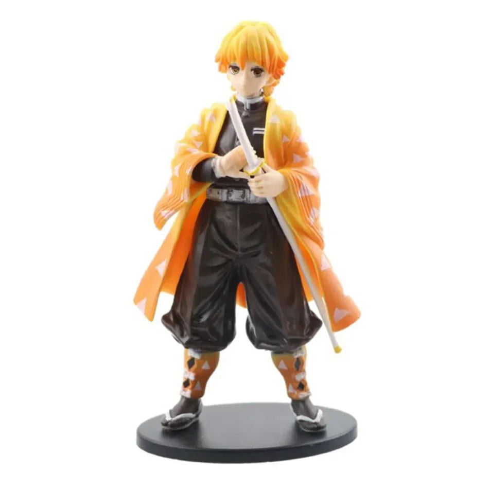 Ghost Slayer Anime Character Zaomen Tanjiro You Bean My Wife Shanyi Handmade PVC Model Anime Peripheral Ornament Birthday Gift
