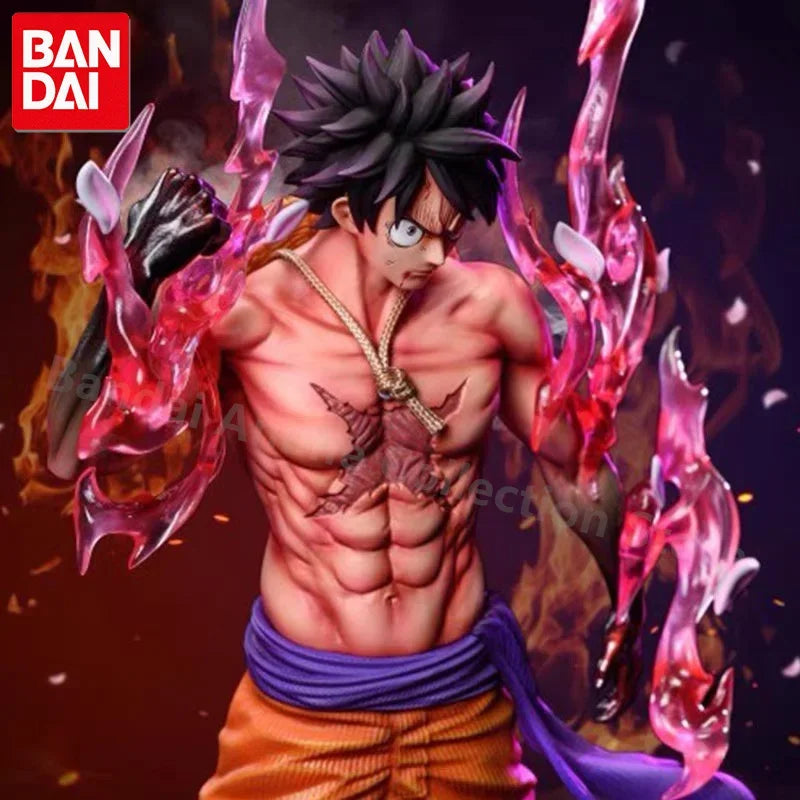 31 cm große One Piece Luffy-Figur, Monkey D. Luffy, Flowing Cherry, Actionfigur, PVC, Anime-Sammlerstück, Modellpuppe, Spielzeug, Kindergeburtstagsgeschenk